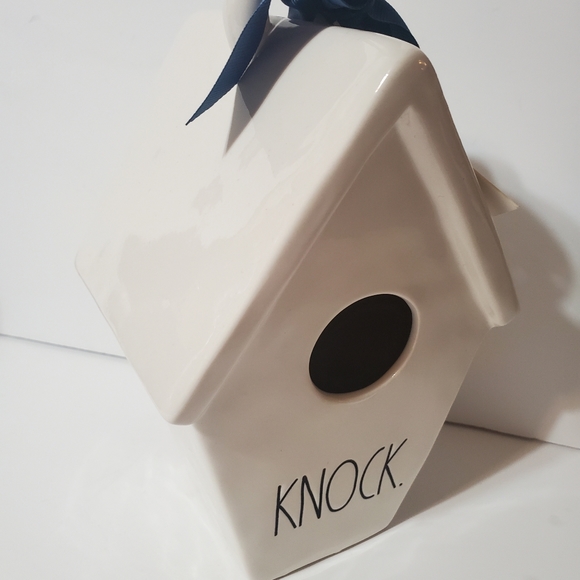 1,   New Rae Dunn KNOCK birdhouse - Picture 11 of 13